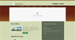 Desktop Screenshot of chuchiropractic.com